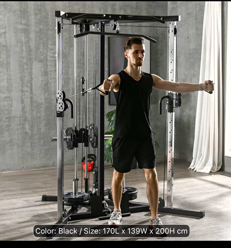 Adjustable black metal home - black,
