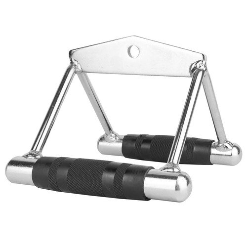 Double seated row close - row, grip