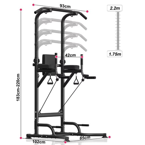 Power tower dip station - power,