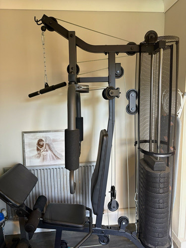 Adjustable metal home gym - adjustable,